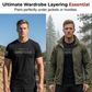 🔥Athletic Fit Crew Neck T-shirt för män