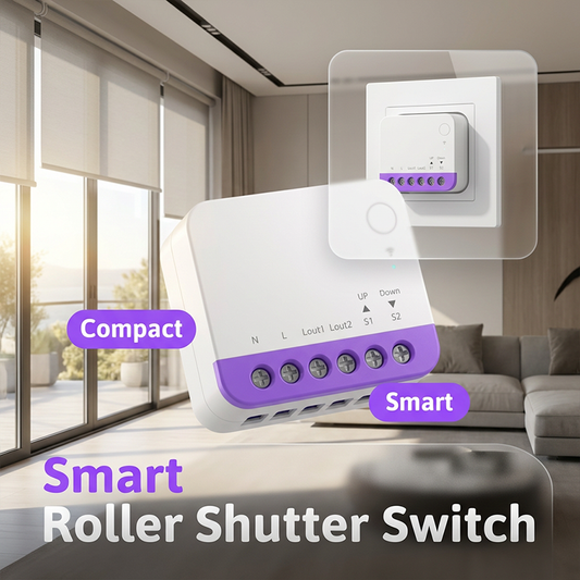 Mini-Smart-Switch för motoriserade persienner och gardiner