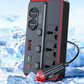 Multifunktionell billaddare – 9 portar, QC3.0 & PD30W snabbladdning, spänningsdisplay & 150W växelriktare 🚗🔌