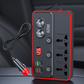 Multifunktionell billaddare – 9 portar, QC3.0 & PD30W snabbladdning, spänningsdisplay & 150W växelriktare 🚗🔌