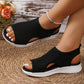 🔥 50% RABATT 👡 Andningsbara damsandaler i mesh ✨ Lätta, luftiga & perfekta för varma sommardagar ☀️