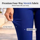 👖50 % RABATT! ✨Mageformande stretch-capribyxor – hög midja, 4-vägsstretch, eleganta detaljer 🌼
