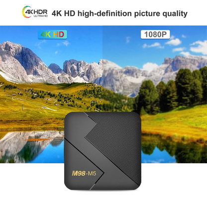 🎁Rabattkampanj: 50 % rabatt⏳Android TV-box med Bluetooth