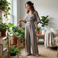 💥 50 % RABATT! 💖 Luftigt randigt set för dam – avslappnad lyx, modern design & maximal komfort hela dagen ✨🌿