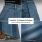 🔥 50% RABATT 👖✨ Avantgardistiska vida jeans med hög midja – modern design, smickrande passform & tidlös stil 💎