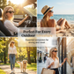 👓✨ Solglasögon med stor båge för damer – skyddar effektivt mot UV-strålning och bländning ✅ Kan bäras över vanliga glasögon ☀️ Snyggt solskydd som ger maximal komfort i solen ✨