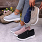 👟🌬️ Andningsbara slip-on mesh promenadskor