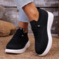 👟🌬️ Andningsbara slip-on mesh promenadskor