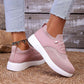👟🌬️ Andningsbara slip-on mesh promenadskor