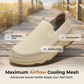 Andningsbara slip-on-promenadskor i mesh för män