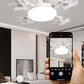 🌀50% RABATT NU! 💡 Takfläkt med E27-fattning – Tyst 2-i-1 LED-fläkt med Fjärrkontroll – Svalka & Ljus i Ett 🏠