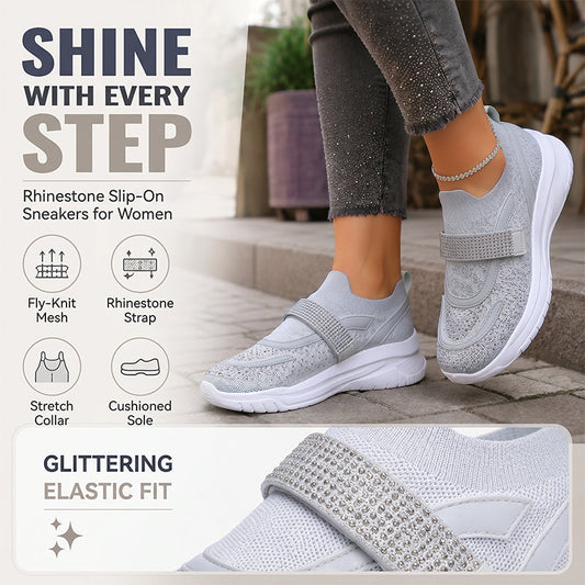 Casual-sneakers i ventilerande mesh för damer