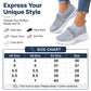 Casual-sneakers i ventilerande mesh för damer