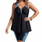 🏊‍♀️ 50 % RABATT NU! 🌺 Tankini-set med shorts – magkontroll, snabbtorkande & smickrande passform – njut av stranden med självförtroende 🌊