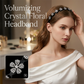 💎👸Set med kristallprydda hårband med vågmönster – ett lätt, halkfritt, flickaktigt och elegant hårsmycke, bestående av glittrande hårband med vågmönster och infattade kristaller.