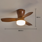 🧊Takfläkt med LED-belysning och fjärrkontroll