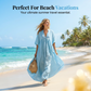 Luftig maxiklänning med V-ringning för kvinnor