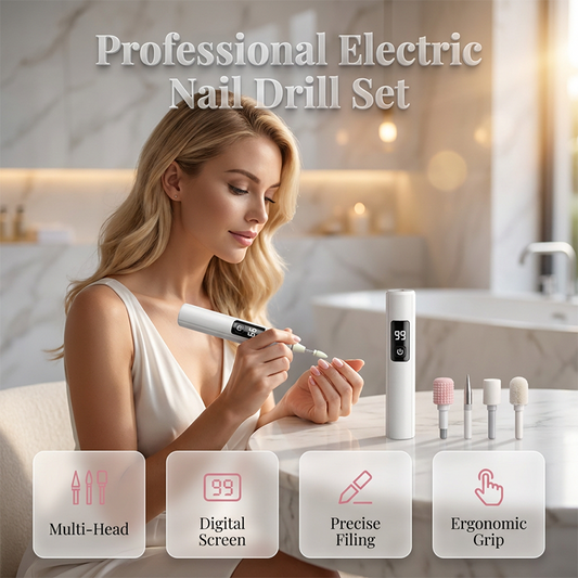 💎 ENDAST UNDER BEGRÄNSAD TID: 50 % RABATT! ✨Professionell elektrisk nagelfil