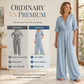 ✨ Elegant vida ben jumpsuit med V-hals för kvinnor