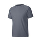 T-shirt för män med rund hals och raglanärmar