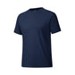 T-shirt för män med rund hals och raglanärmar