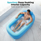 🛁 50% RABATT NU! Treskiktigt isolerat uppblåsbart badkar – lyxig spaupplevelse hemma – med ryggstöd, värmeisolering & kompakt förvaring 🛁✨