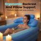🛁 50% RABATT NU! Treskiktigt isolerat uppblåsbart badkar – lyxig spaupplevelse hemma – med ryggstöd, värmeisolering & kompakt förvaring 🛁✨