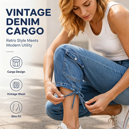 Capri-jeans för damer med raka ben