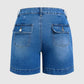 ⌛Tidsbegränsat erbjudande – Casual stretchjeansshorts för damer