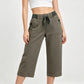 Kvinnors lediga jeans-capribyxor