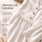 Damledig löst sittande långärmad topp med fransar