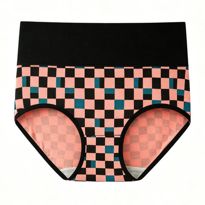 🩲Mjuka högmidjade stretch-trosor för kvinnor