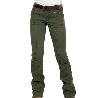 👖Snygga stretchjeans i slim fit för damer