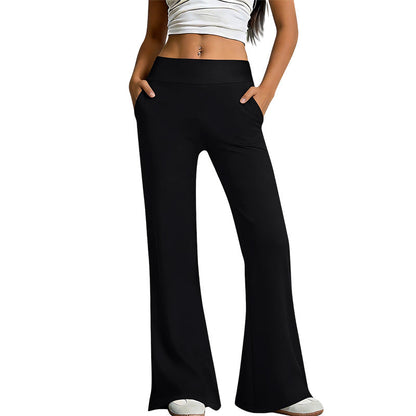 👖Höjda utsvängda yogabyrxor