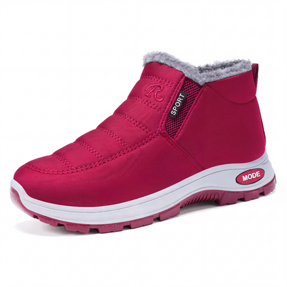 Vintervarma slip-on snöstövlar för män