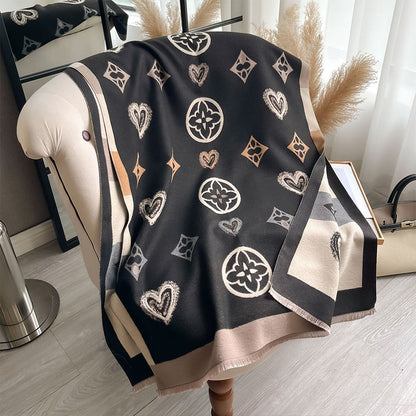 🧣Vintervarm sjal och omslag för kvinnor