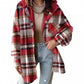 🔥Vinterrea – 50 % rabatt🔥⏰Klassisk, mysig rutig damjacka med huva🧥