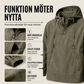 ⏰🔥 ERBJUDANDE: 50 % RABATT! 🧥❄️Casual anorakjacka med huva och vindskydd för män