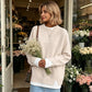 👚✨ Tvådelad stickad tröja för damer