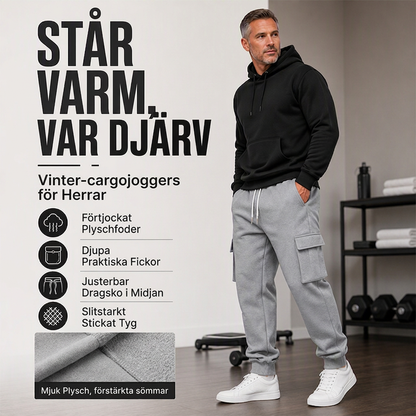 👖 50 % RABATT UNDER BEGRÄNSAD TID! ✨Lösa cargobyxor för män med dragsko