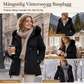 🔥Fri frakt✈️Vadderad parka för damer med imitationspäls – Varm, elegant och bekväm 🧥