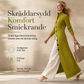 Dam lång kabelstickad mockneck-cardigan, långkofta i tröjskoftsdesign