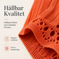 Damtröja med hålmönster i virkad stickning