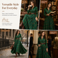 👗✨Vintage-klänning i rutmönster för kvinnor i stora storlekar, med oregelbunden nederkant och figursmickrande design