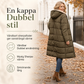 📢🎉50 % rabatt!!!🛍️✨Vändbar, vadderad slim fit-kappa med huva