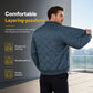 🧥 50 % RABATT – EN VÄRMIG GÅVA! ✨ Varm vinterjacka för män – isotermskrage med modern design för en avslappnad look och maximalt skydd ❄️🎁