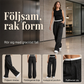 🔥Populär produkt !👖Dambyxor med hög midja och raka ben