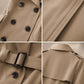 Jämn fallning, beständig elegans – Tidlös trenchcoat i premiumkvalitet 🧥✨