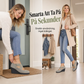 Kilskor för kvinnor – Eleganta, bekväma slip-in skor med mjuk stretch och stabilt kilstöd 👟✨