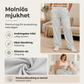 👖Damträningbyxor med hög midja och breda ben